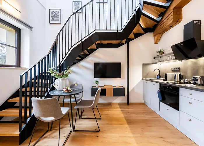 Days - One Bedroom With Garage And Workspace * Prag